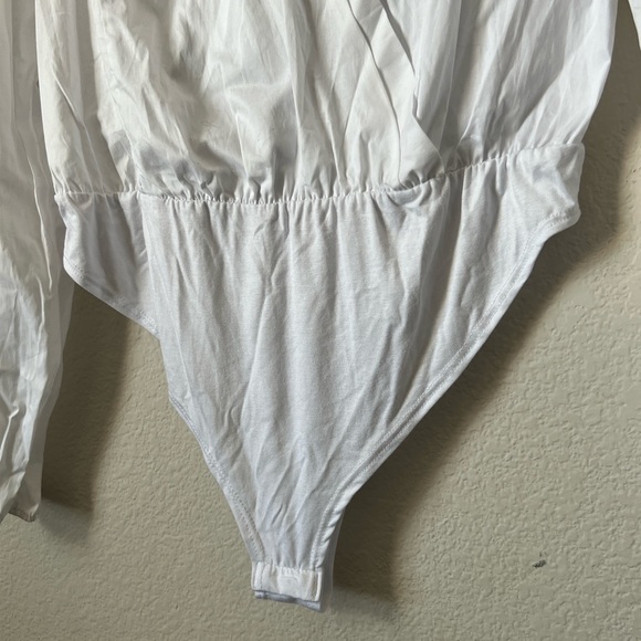 FASHION NOVA You’ve Got A Way with Me Bodysuit White 2XL - Picture 5 of 11
